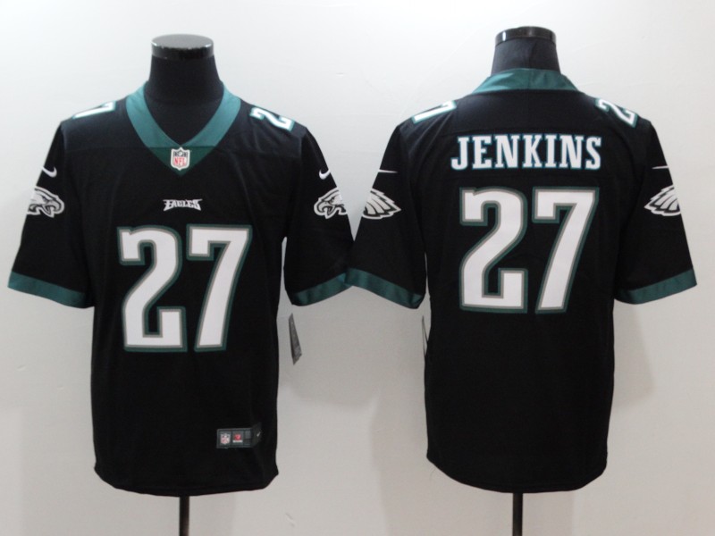 Men's Philadelphia Eagles Malcom Jenkins #27 Black Jersey